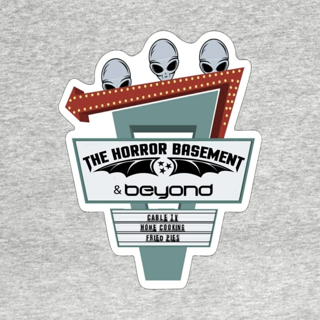 The Horror Basement & Beyond Alien Logo by TheHorrorBasementPodcast